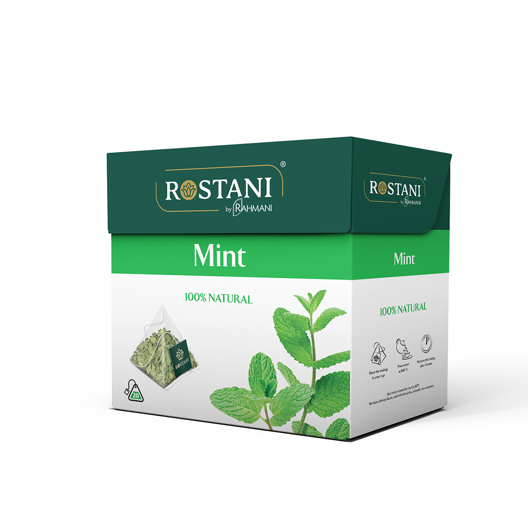 Factory Direct Sale Mint Pyramid Tea Bag Custom Packaging Logo Private Label Cozy Mint Flavor Tea Sachet Bags