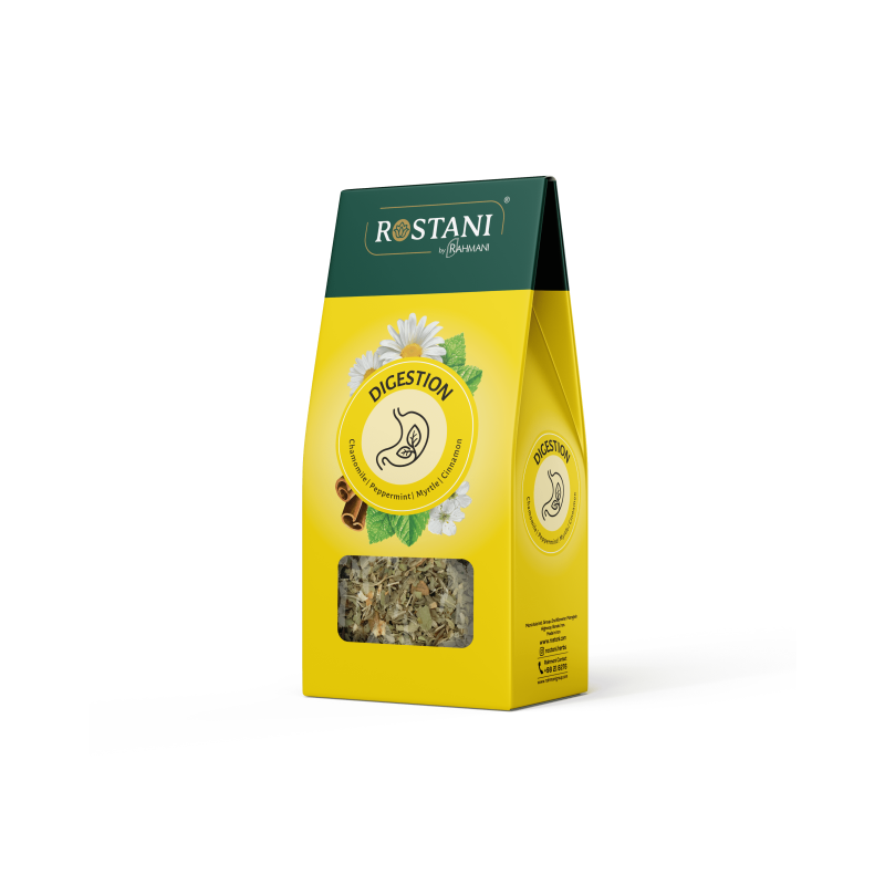 60G Digestion Brew Blend Lose Leaf Natural Herbal Flavor Tea With Chamomile & Cinnamon Peppermint And Myrtle Made In Italy